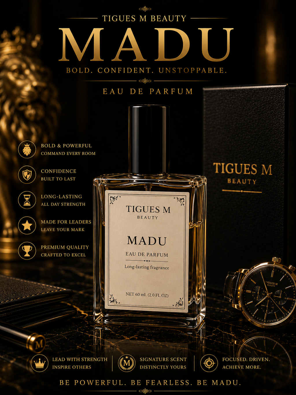 MaDu (2oz) eau de perfume