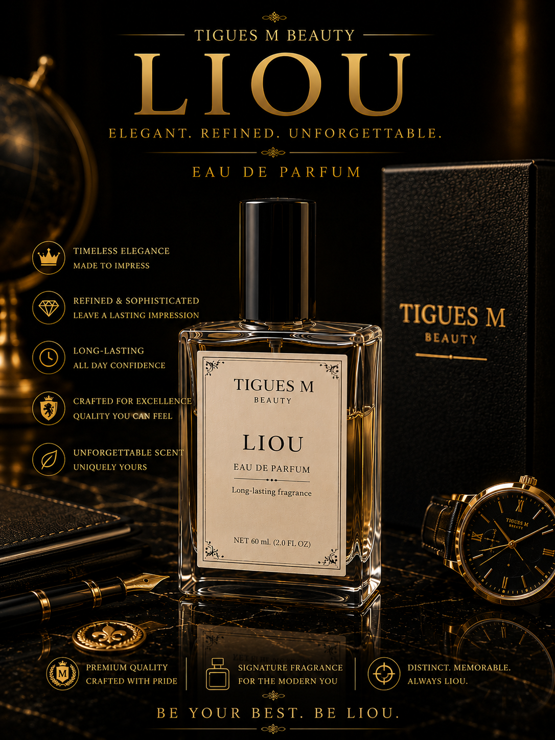 Liou (2oz) eau de perfume
