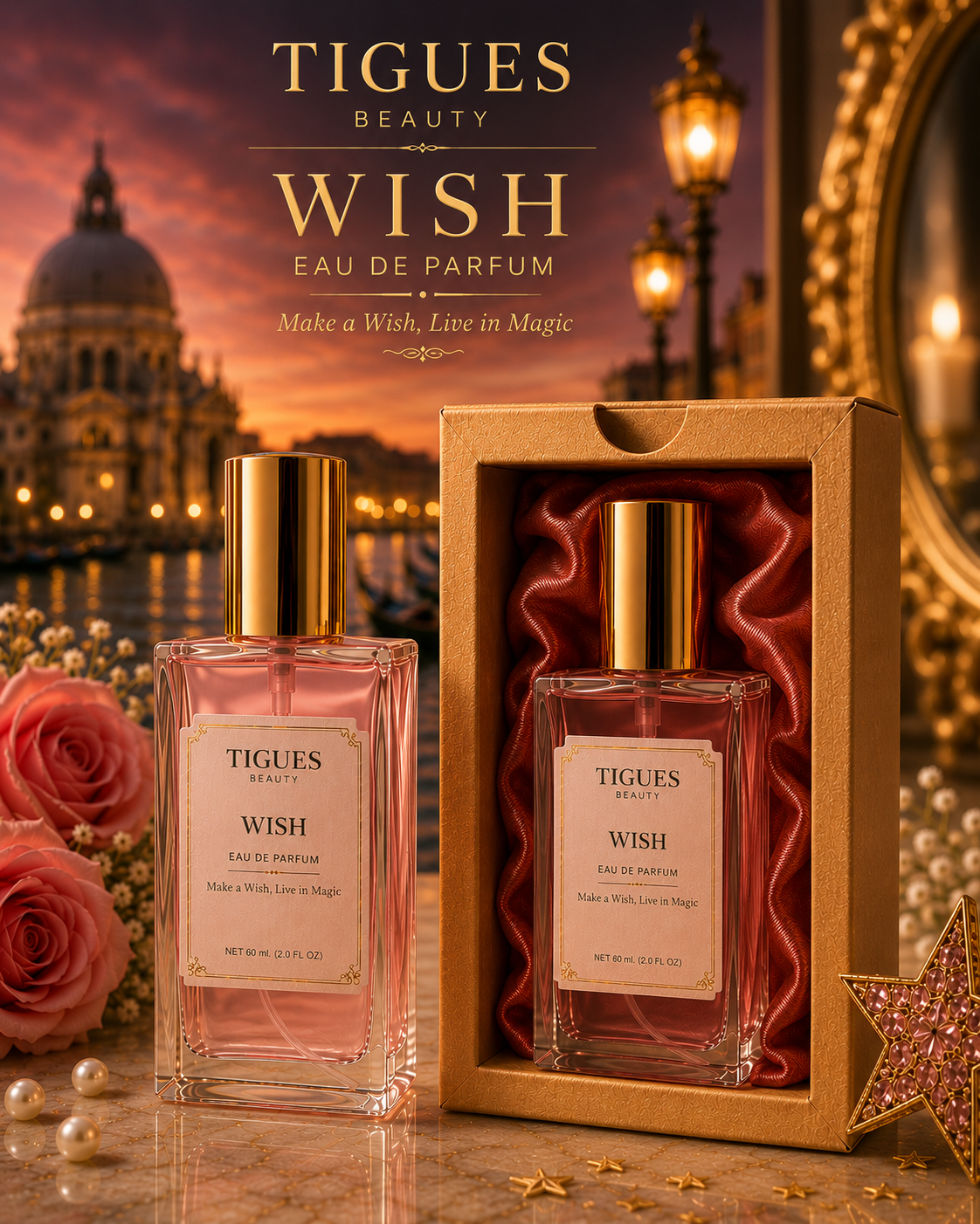 WISH(2oz) Eau De Perfume
